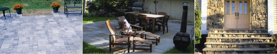 stone patio, walkway, steps, slate, facade, exterior, stone house, stone landscaping 